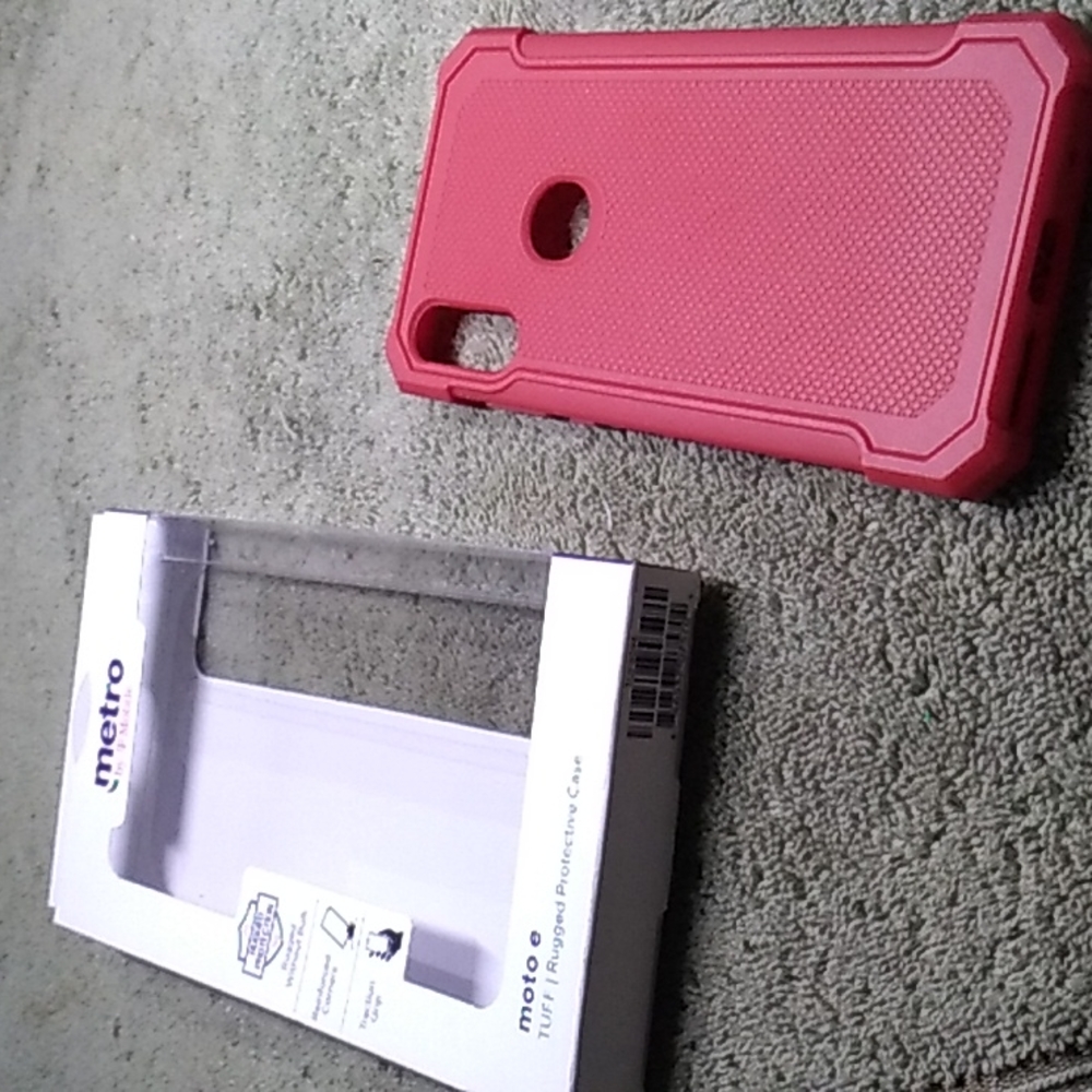 Moto e cell phone case protector